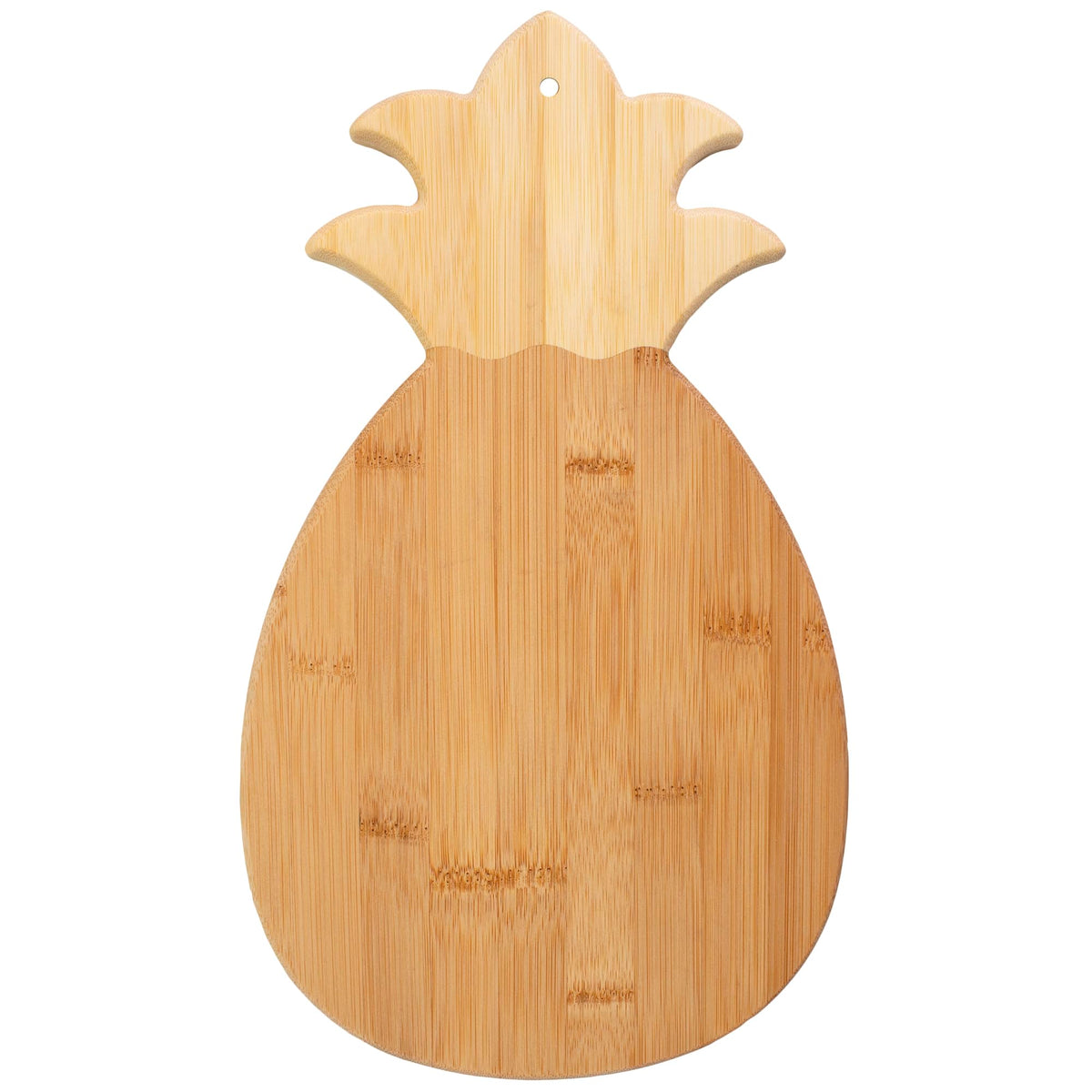 Totally Bamboo tabla pina: elegante tabla de corte en forma de piña para queso y fruta.