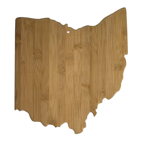 Totally Bamboo tablero Ohio en forma para servir en reuniones