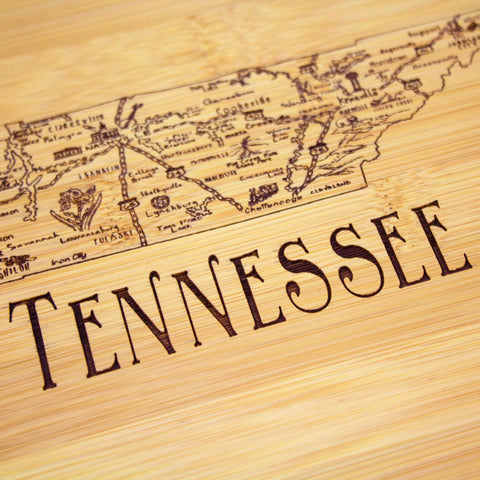 Totally Bamboo A Slice of Life Tennessee: lado liso para cortar con cuchillo