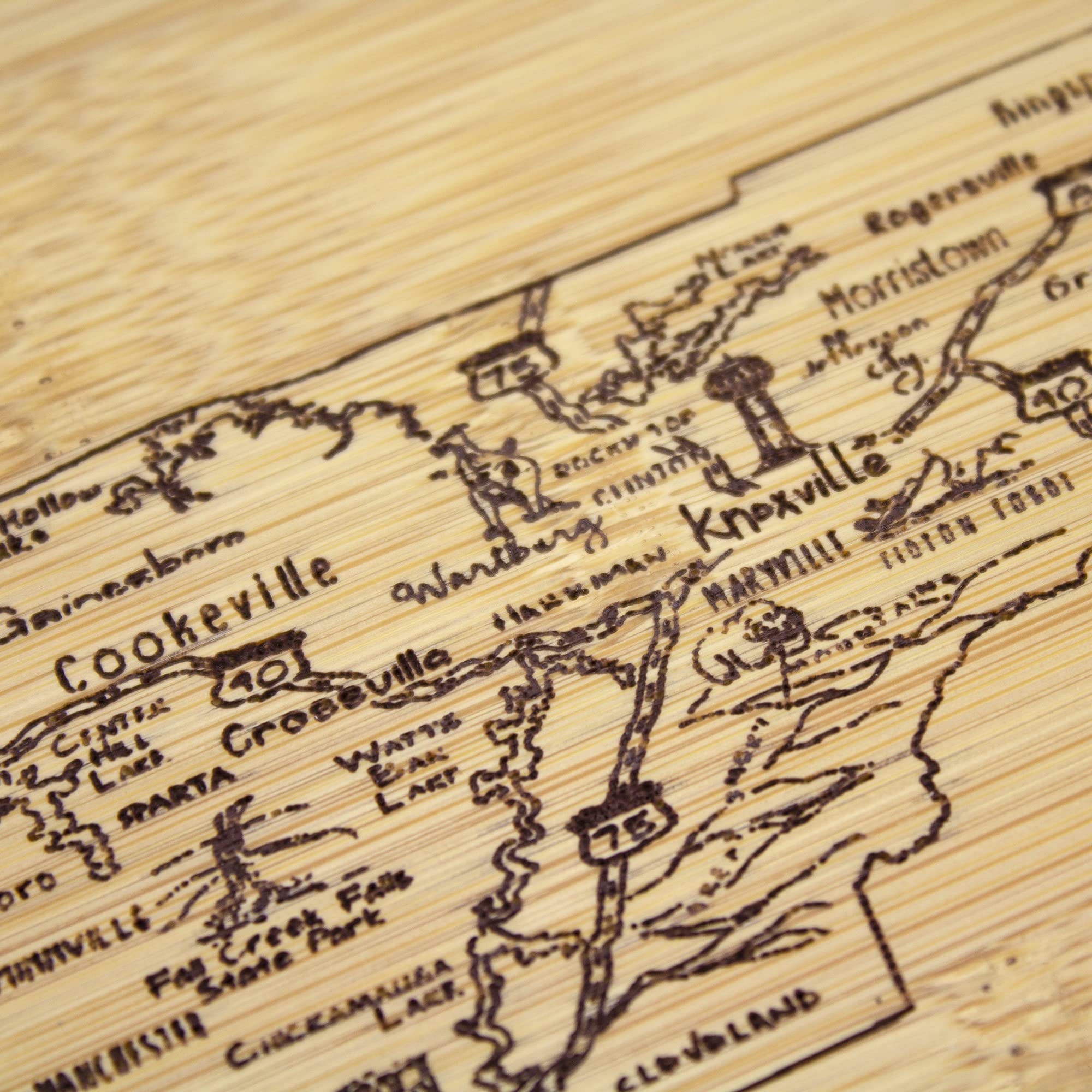 Totally Bamboo A Slice of Life Tennessee: regalo ideal para amantes de Tennessee
