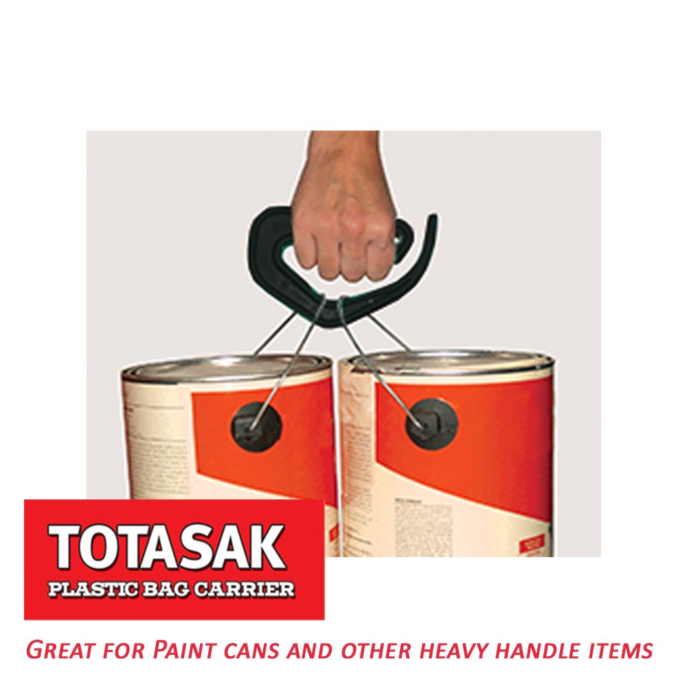 Totasak diseño ergonómico, garantiza un agarre cómodo al cargar objetos.