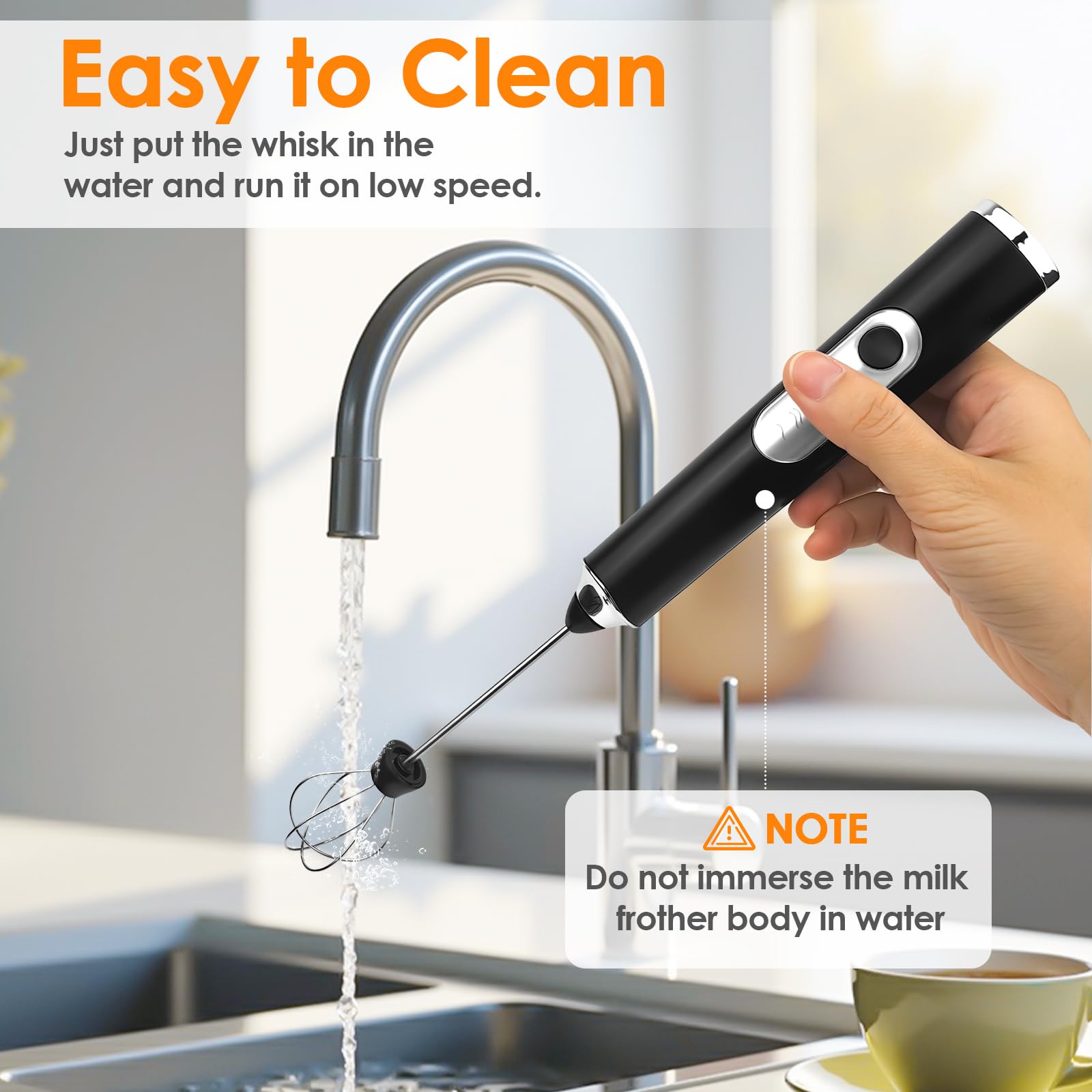 Diseño resistente Toughwild en acero 304 para durabilidad y limpieza.