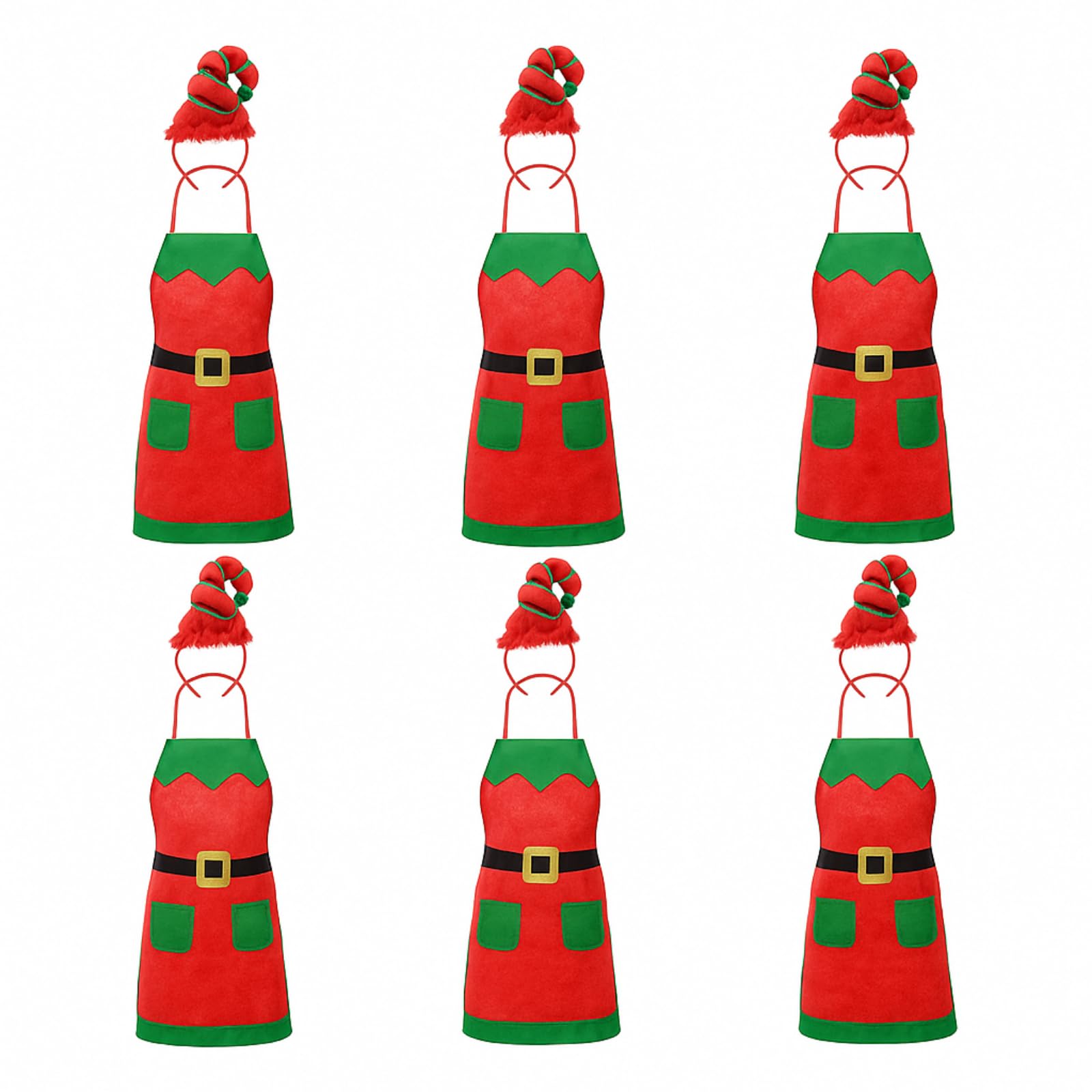 Toulite diadema duende roja, accesorio festivo cómodo para fiestas