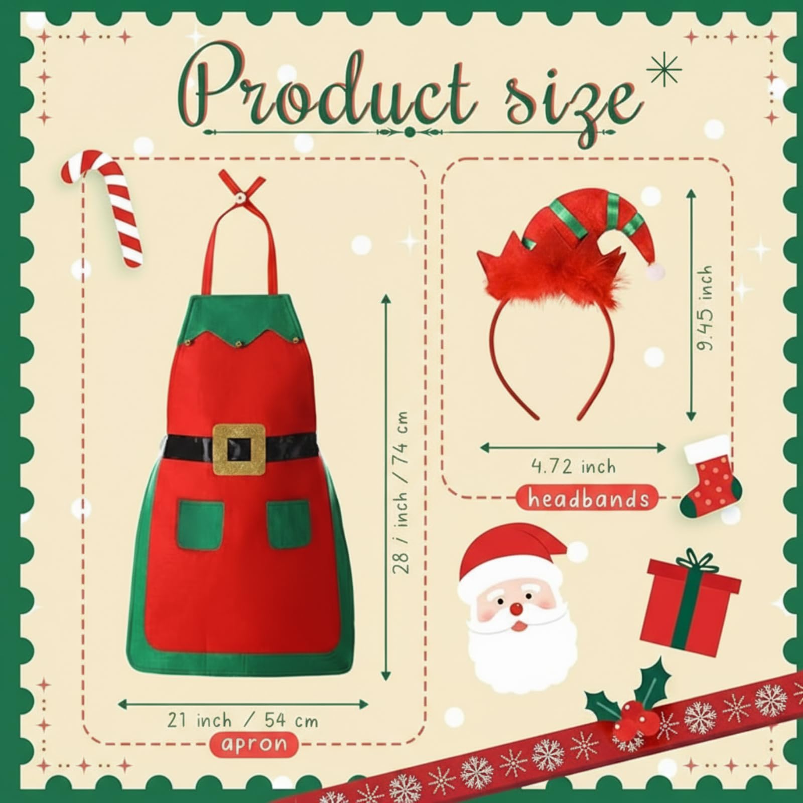 Toulite diadema duende roja, complemento ideal para eventos navideños