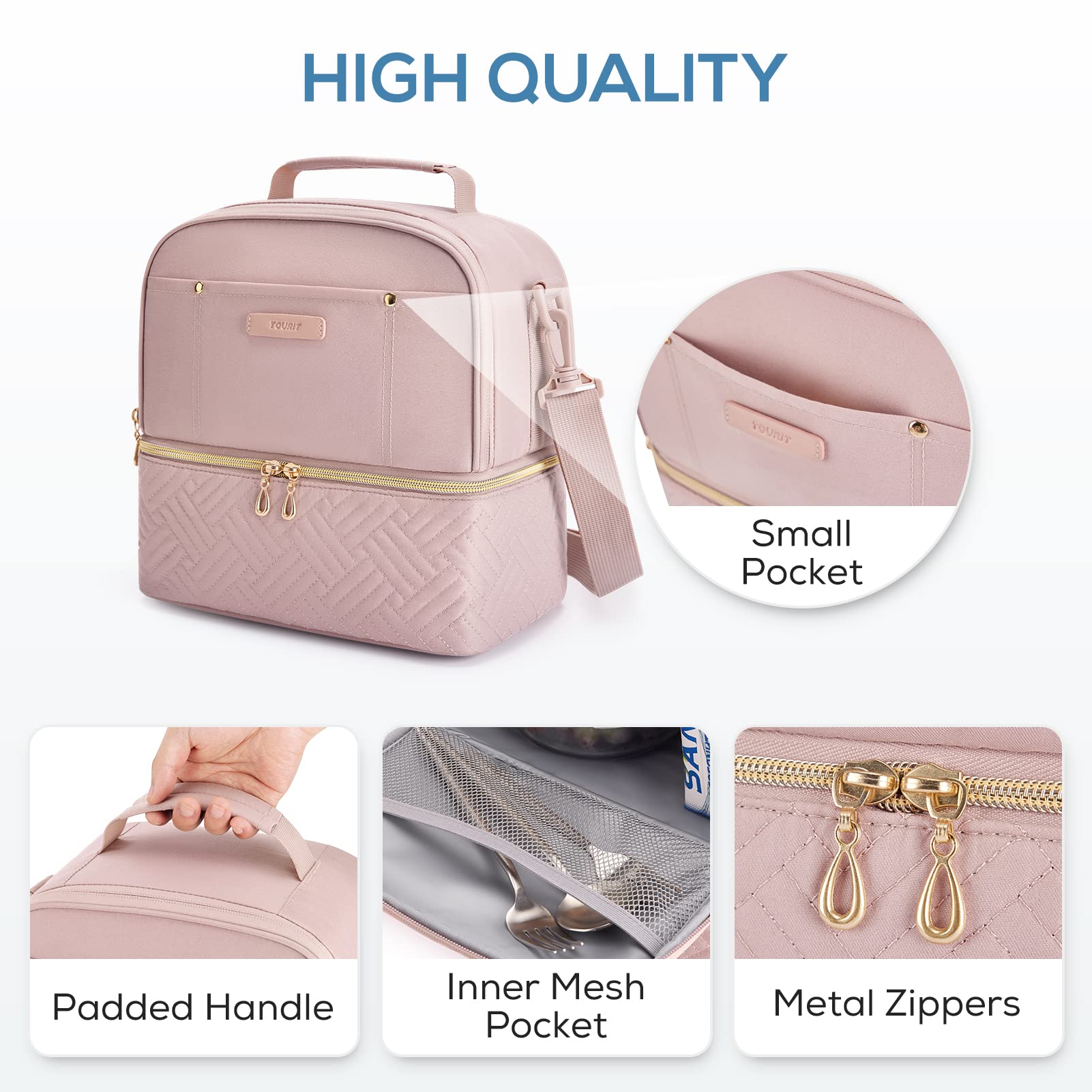 Bolsillo delantero para utensilios y accesorios pequeños