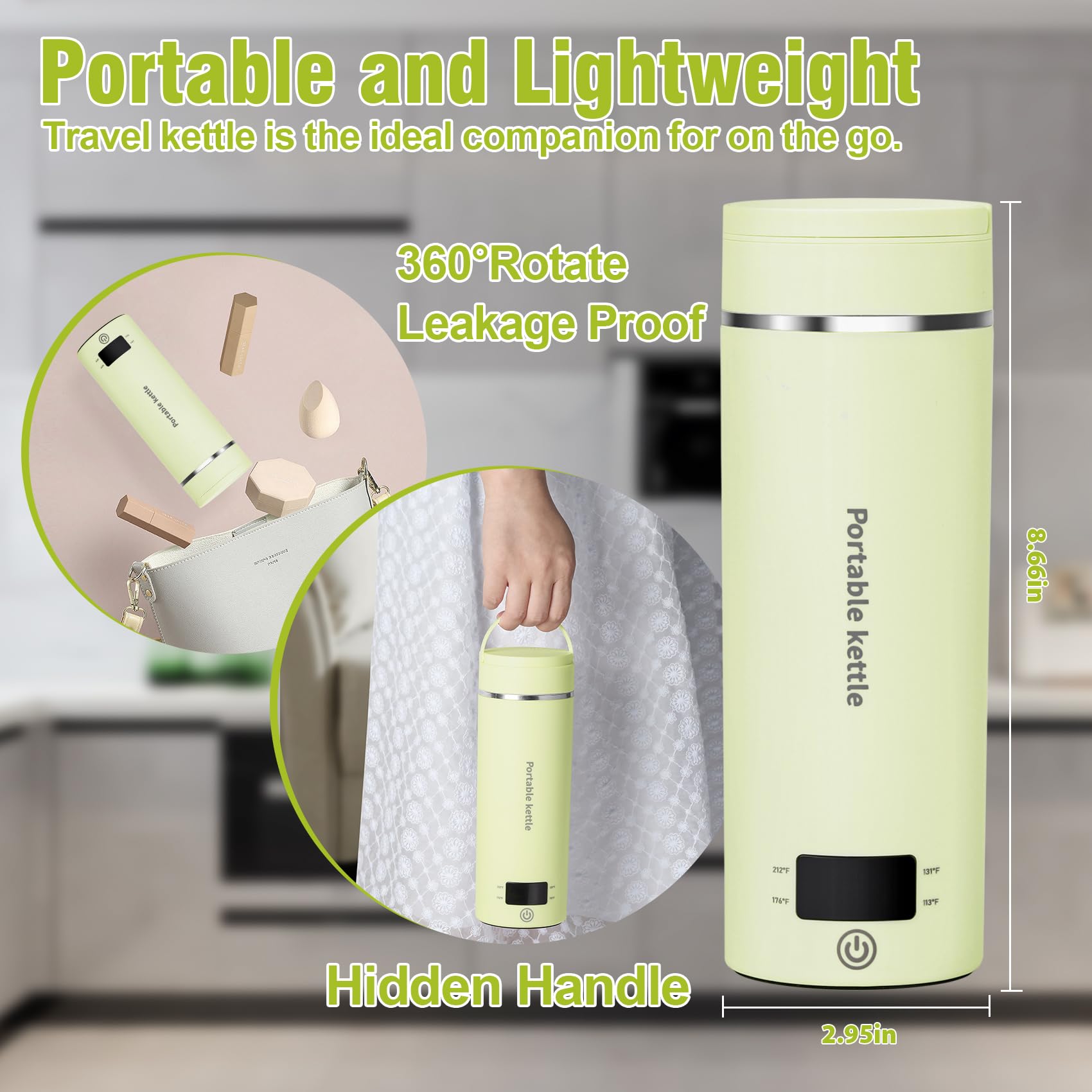 Touxila tetera ligera y compacta para viajar.