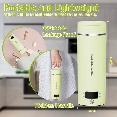 Touxila tetera ligera y compacta para viajar.