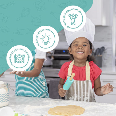 Tovla Jr. Batidor para niños, perfecto para batir porciones pequeñas