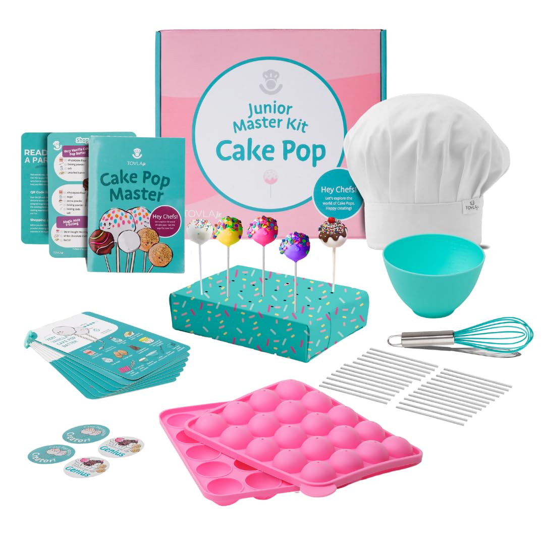 TOVLA JR kit brochetas pastel moldes: aprendizaje práctico de repostería.
