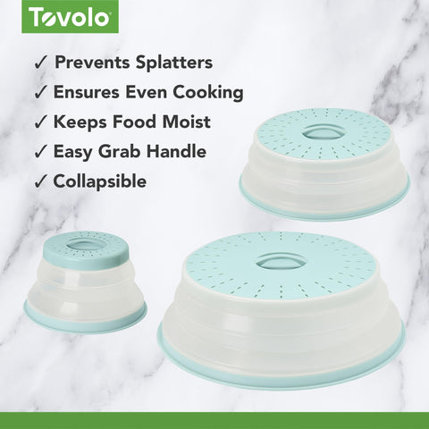 Tovolo tapa detalle ventilación libera vapor y evita humedad