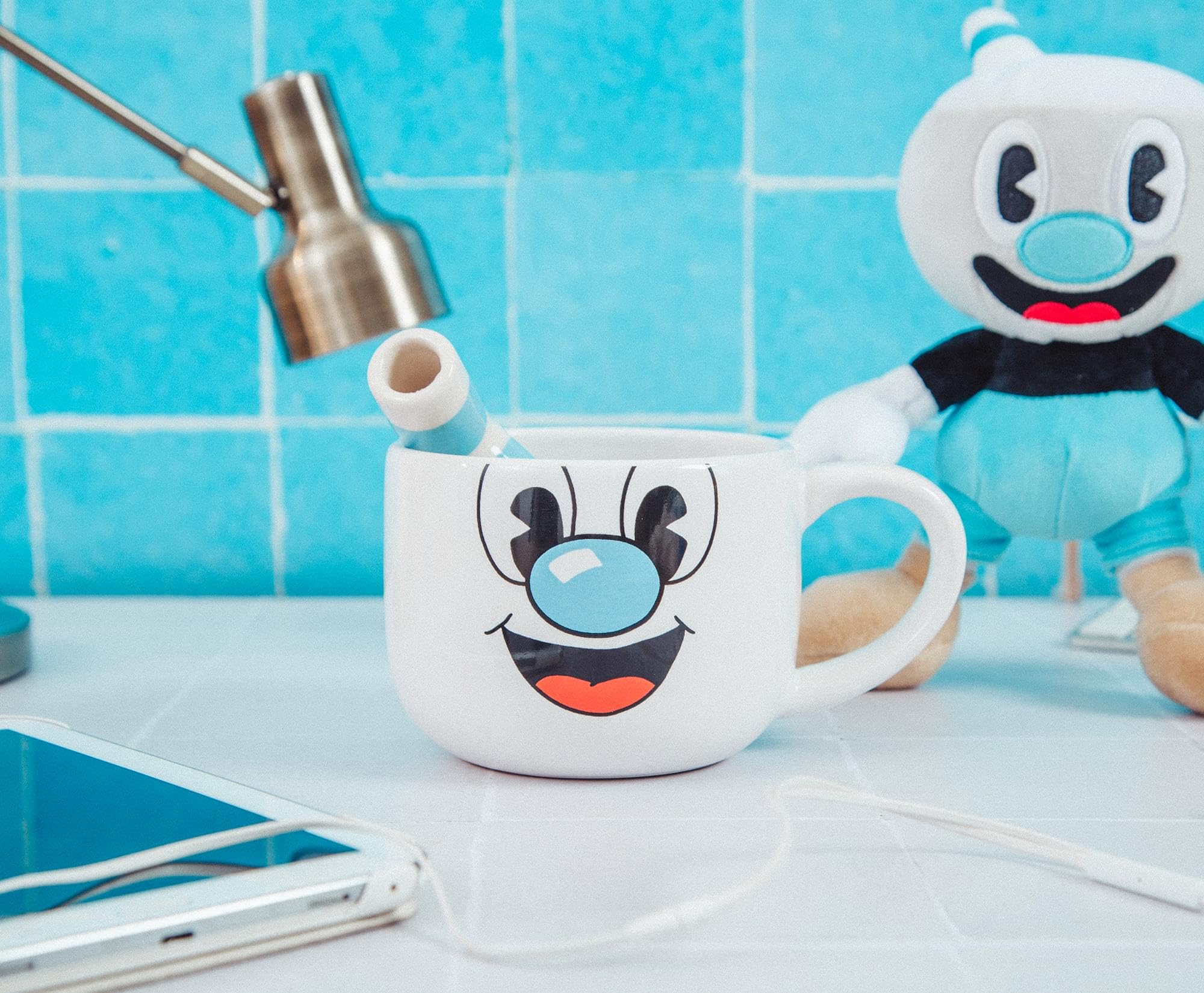 Toynk Cuphead Mugman apta para microondas y lavavajillas