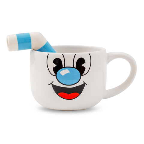 Toynk Cuphead Mugman cerámica de 20 oz, ideal para café