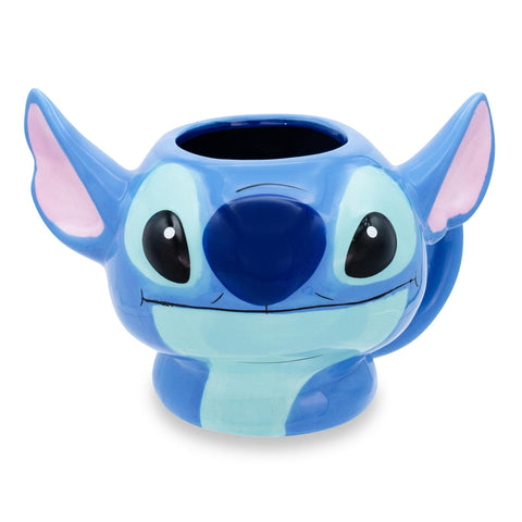 Toynk Disney Lilo Stitch: cara sonriente, figura cerámica para colección.