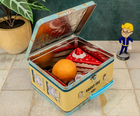 Toynk Vault-Tec lonchera, almacenamiento ergonómico de objetos personales