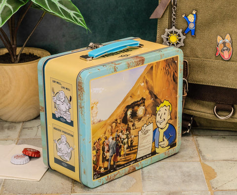 Toynk Vault-Tec lonchera, artículo coleccionable de Fallout para exhibir