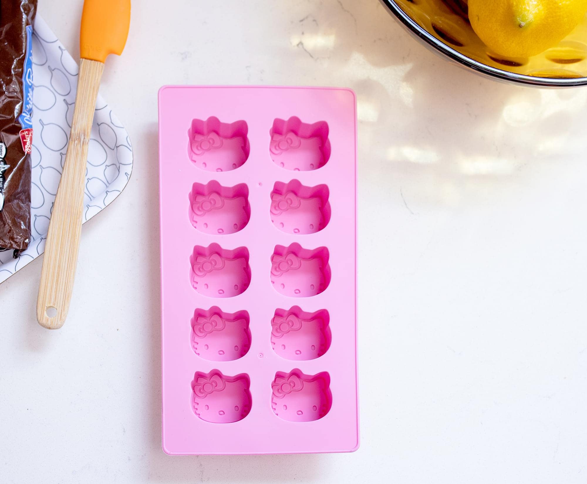 Toynk Hello Kitty hielo forma detallada para bebidas frías
