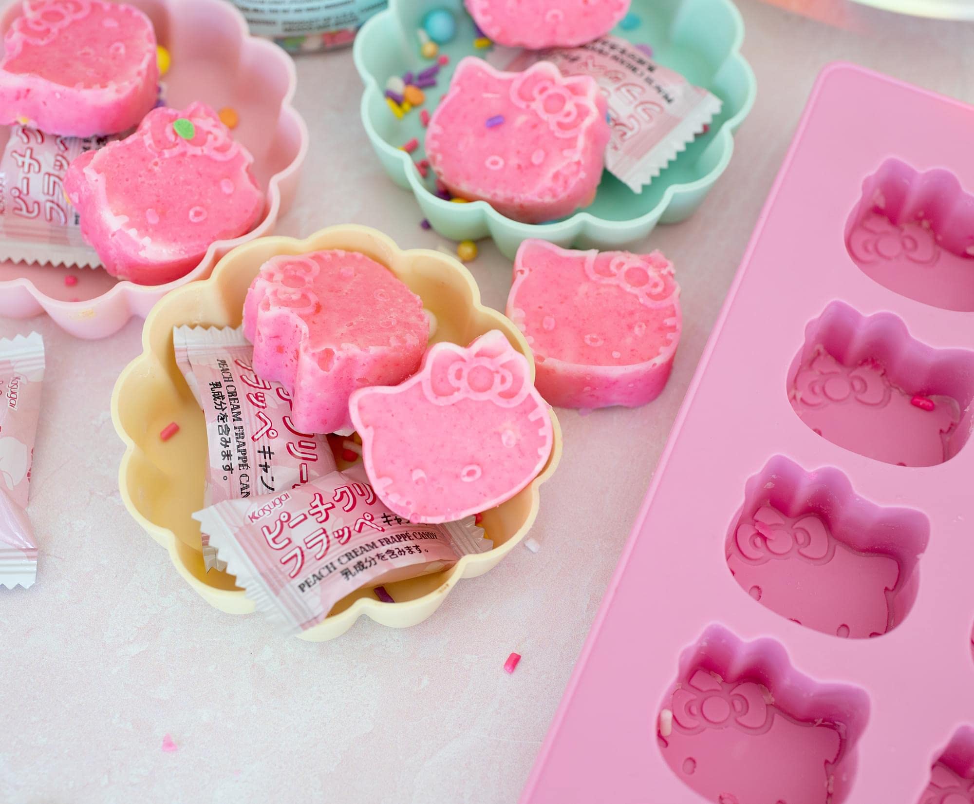 Toynk Hello Kitty molde para caramelos y gelatina