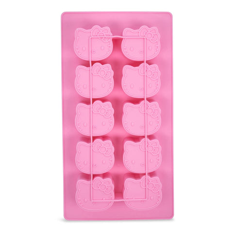 Toynk Hello Kitty molde silicona con lazo para bebidas divertidas