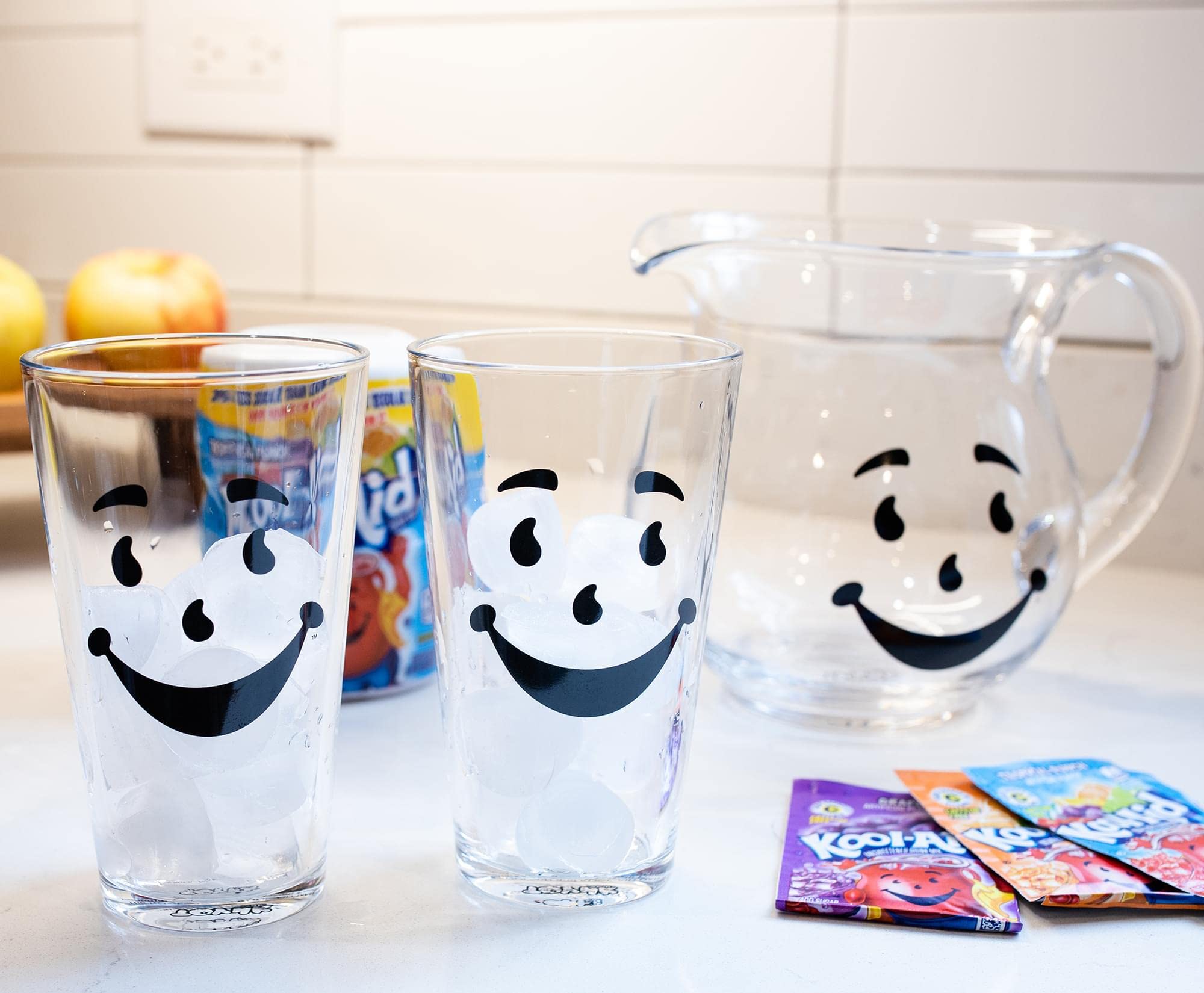 Kool-Aid Man vasos de pinta 16 oz segunda toma para fiestas.