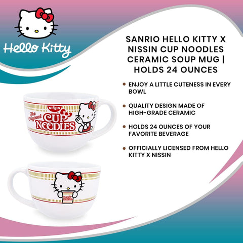 Toynk Hello Kitty x Nissin Cup Noodles, colección oficial: regalo para aficionados