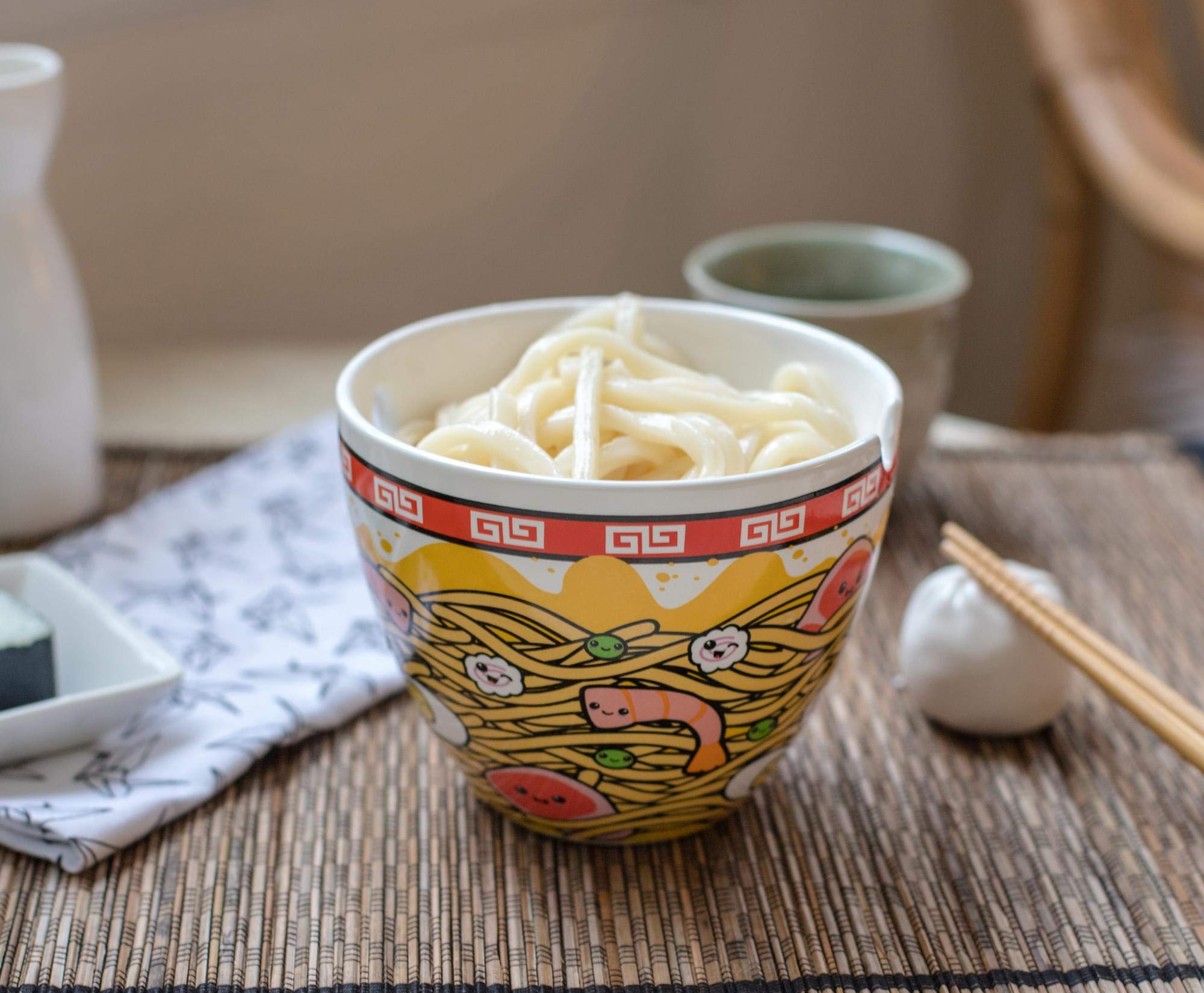 Toynk Sunken Noodles cerámica duradera, apta para uso diario.