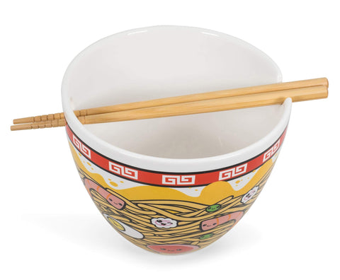 Toynk Sunken Noodles diseño animado que aporta personalidad a la mesa.