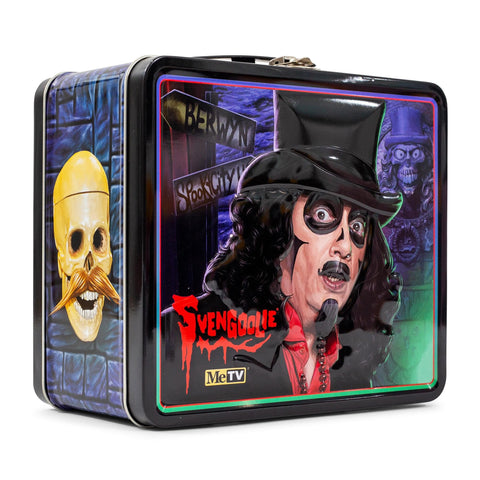Toynk Svengoolie lonchera metal retro con asa robusta