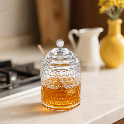 TPSUIPA conjunto dispensador de miel ideal para cocina y mesa