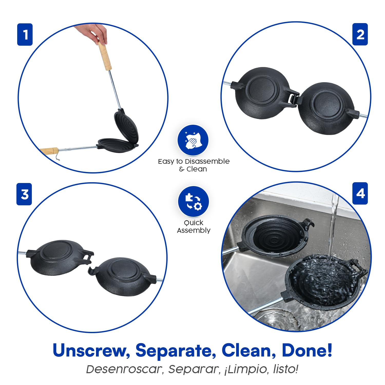 TraditionTools Disquera de Pan Cubano Redondo, regalo gourmet para amantes de la cocina