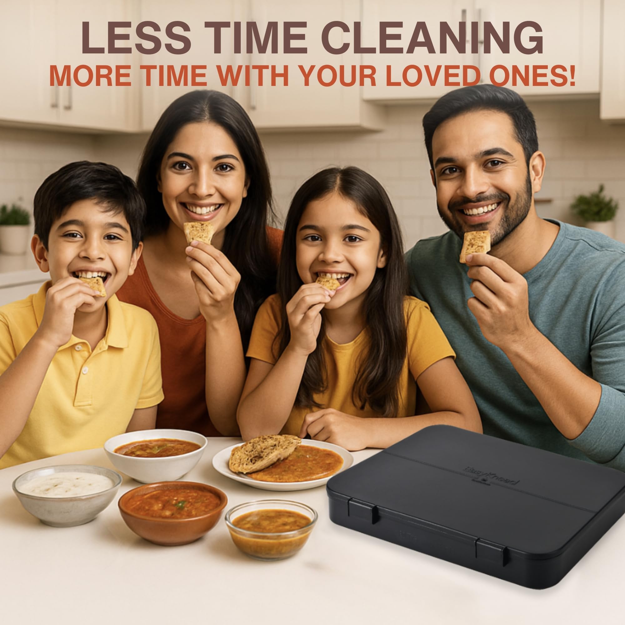 TraditionTools EasyKnead Roti Box compatible con roti y paratha para casa