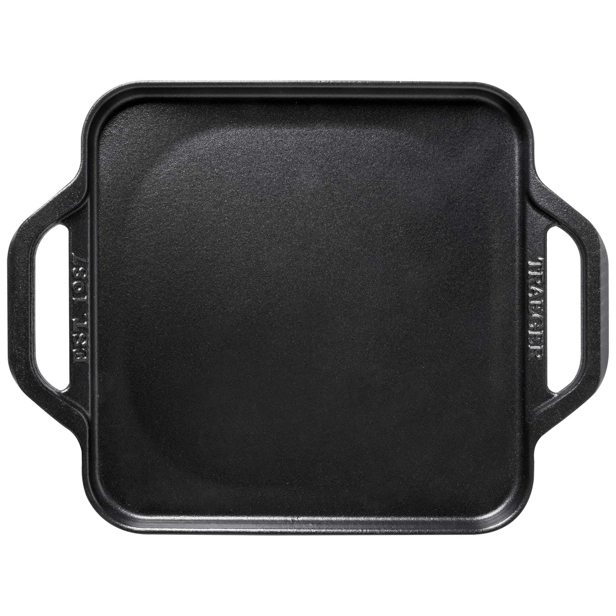 Sartén Traeger BAC620 con dos asas para manejo cómodo