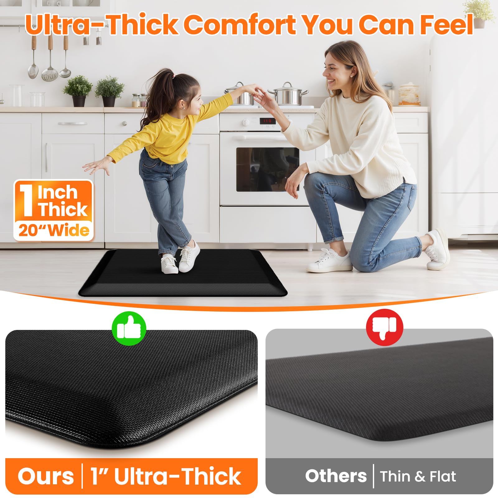 Almohadilla TranquilMoments oficina ergonómica para mejorar la postura al estar de pie