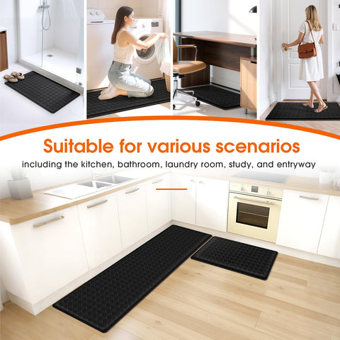 Alfombra de cocina TranquilRelax diseño diamante añade estilo y funcionalidad.