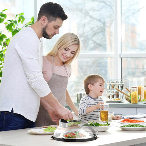 TranRantic uso diario en cocina familiar simplifica calentar alimentos.
