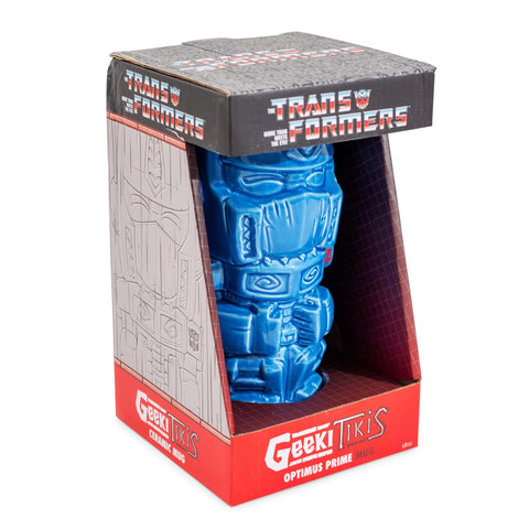 Optimus Prime en escultura detallada, Geeki Tikis para colección.