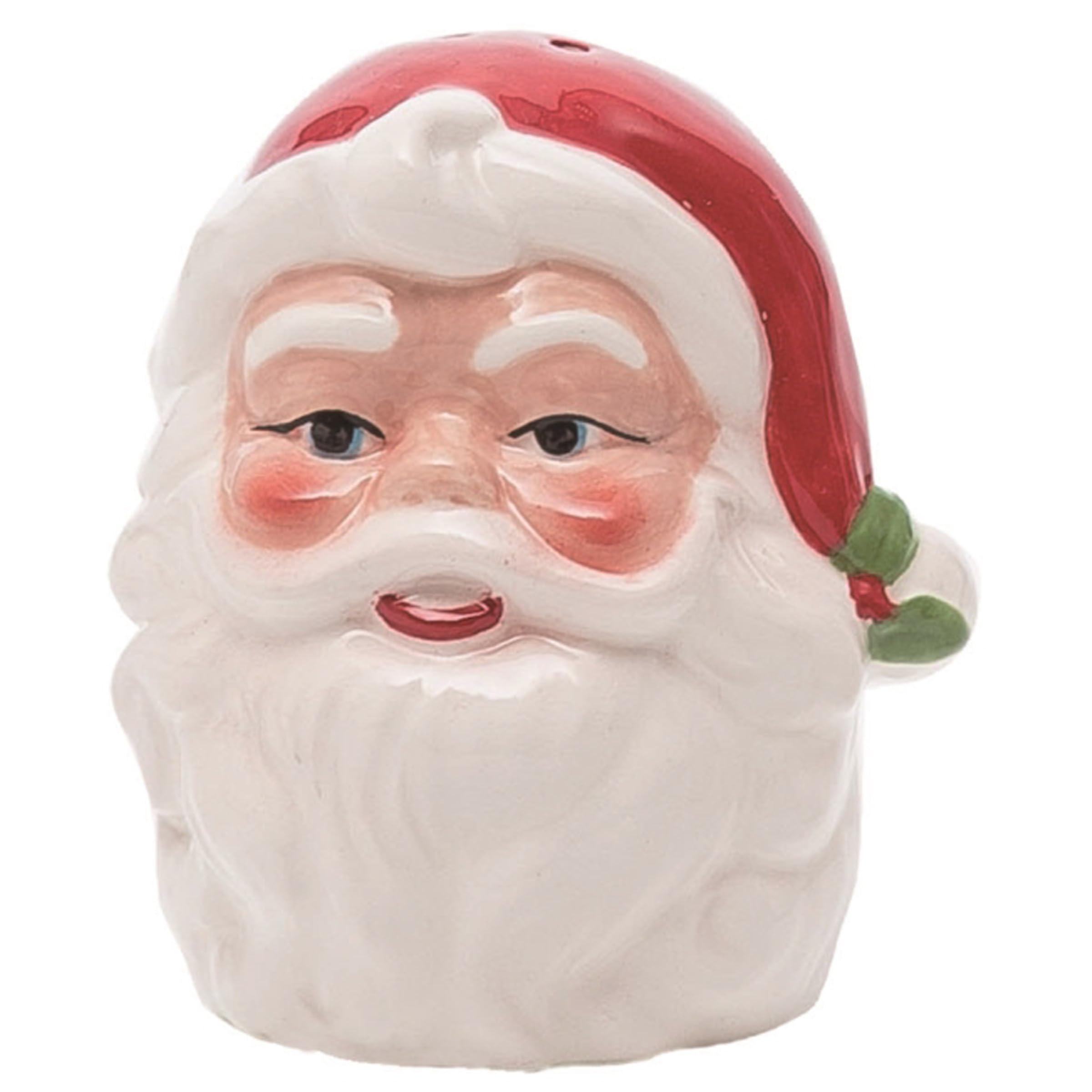 Transpac Santa multicolor, adorno decorativo y funcional para la mesa de fiesta.