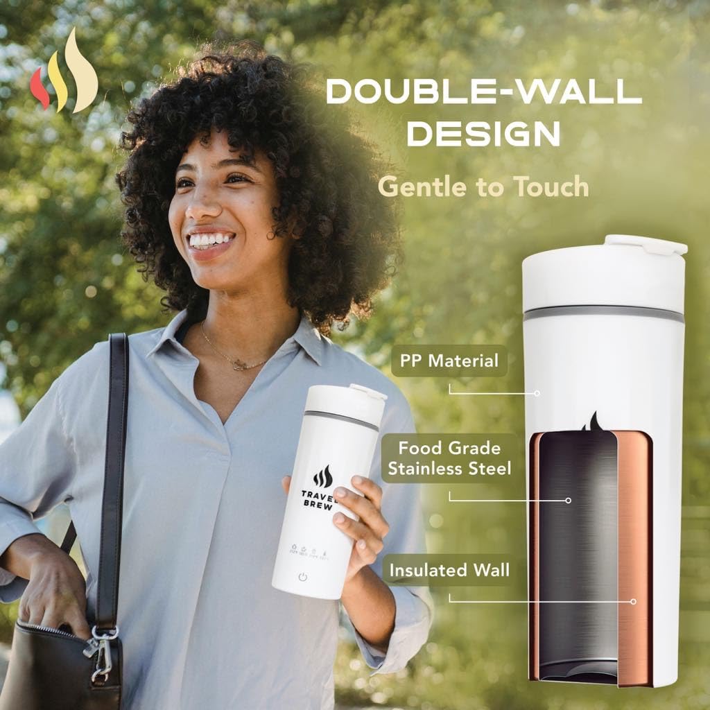 Travel Brew diseño ligero ideal para viajar oficina o hotel