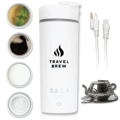 Travel Brew tetera de viaje compacta de 500 ml para llevar