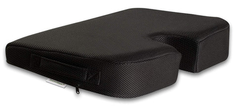 TravelMate almohadilla-asiento-empaque, ideal para uso en coche o escritorio.
