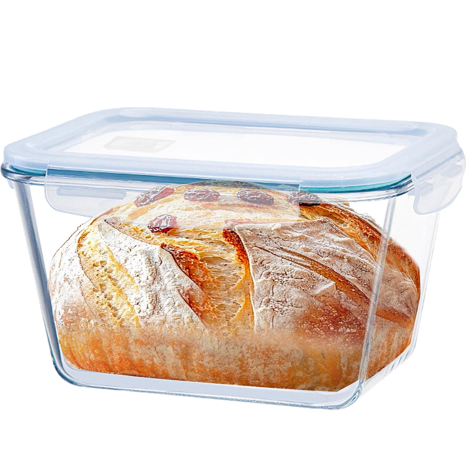 TRBIDRBO vidrio cristal transparente facilita ver el contenido
