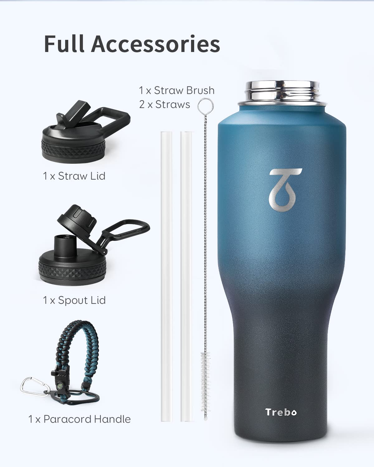 Diseño ergonómico se adapta al coche para beber con una mano.