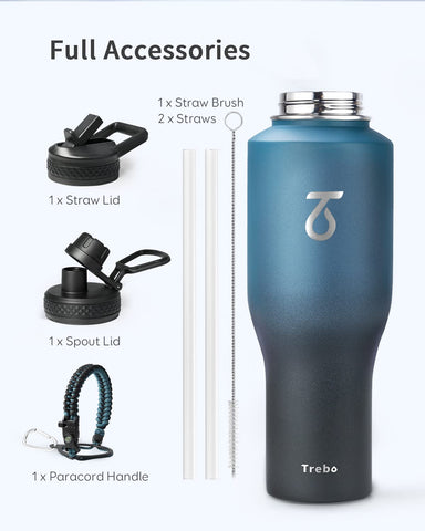 Diseño ergonómico se adapta al coche para beber con una mano.