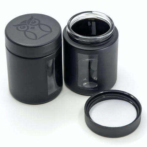 Treehouse Stash Jar conjunto de 4 frascos para almacenamiento organizado