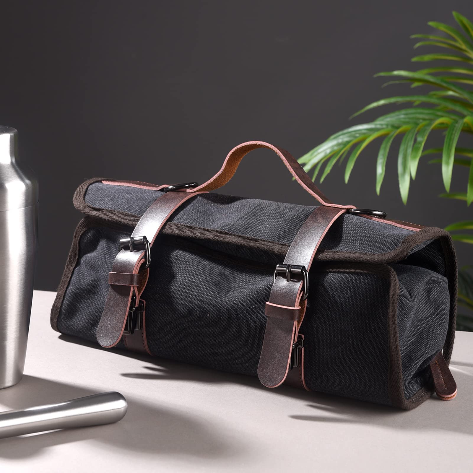 TREELF conjunto portátil para coctelería con organizacion de herramientas