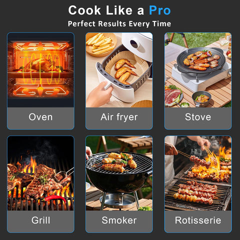 Trefoiled control por app para alertas y perfiles de carne