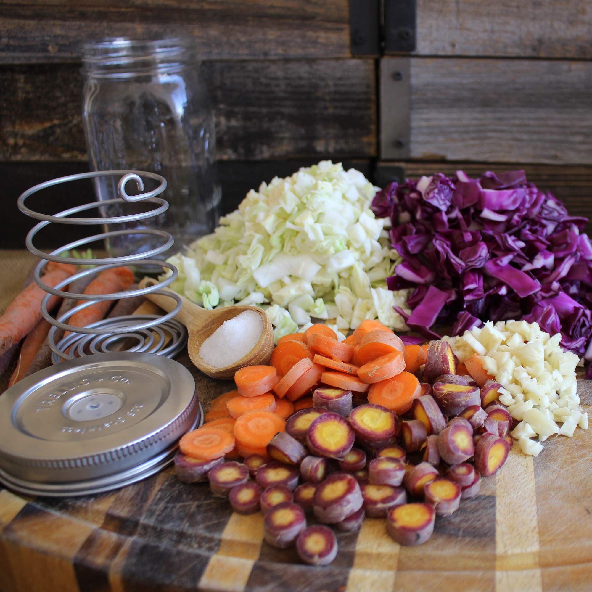 Trellis + Co. guía de recetas descargable para fermentaciones caseras.