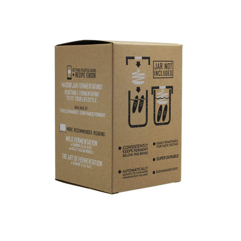 Trellis + Co. válvula unidireccional sin agua para fermentaciones limpias.