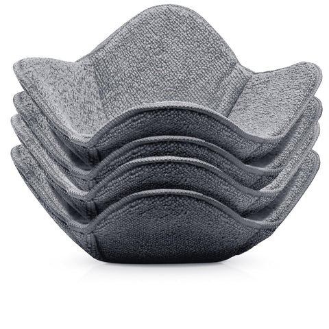 Trendsettings calentadores-tazon-microondas gris permiten manipular tazones sin quemaduras