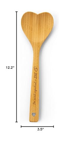 Trendsettings cuchara corazón diseño elegante para hogar, aporta calidez a la comida