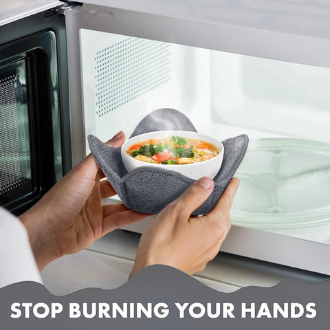 Trendsettings diseno-ergonomico-tazon-gris añade estilo práctico a la cocina